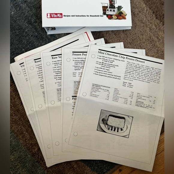 Vitamix User Manual Brochures Catalogs Recipes 🐝 - Picture 5 of 12